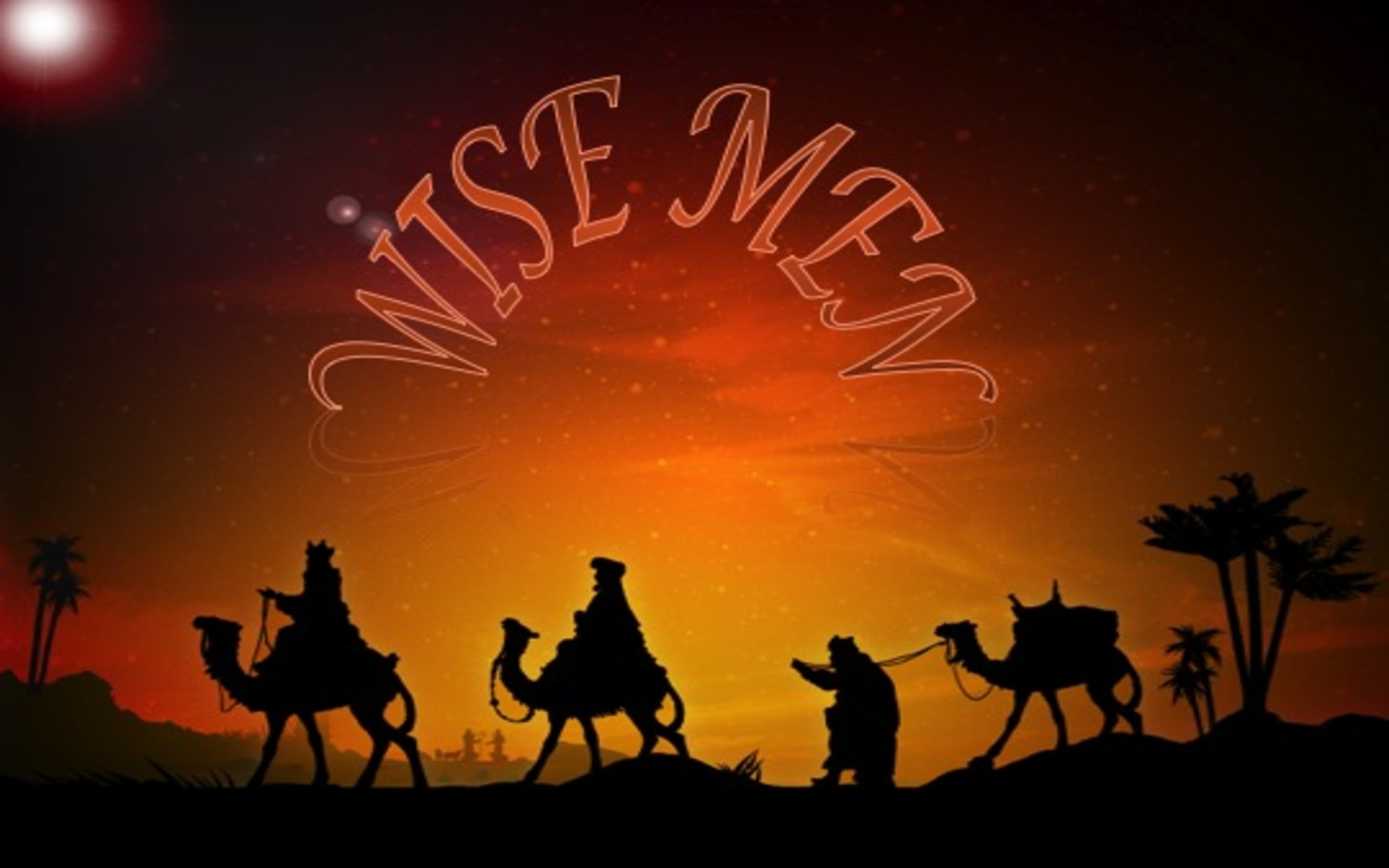 Matthew 2:1 Wise Men Came From The East (brown)